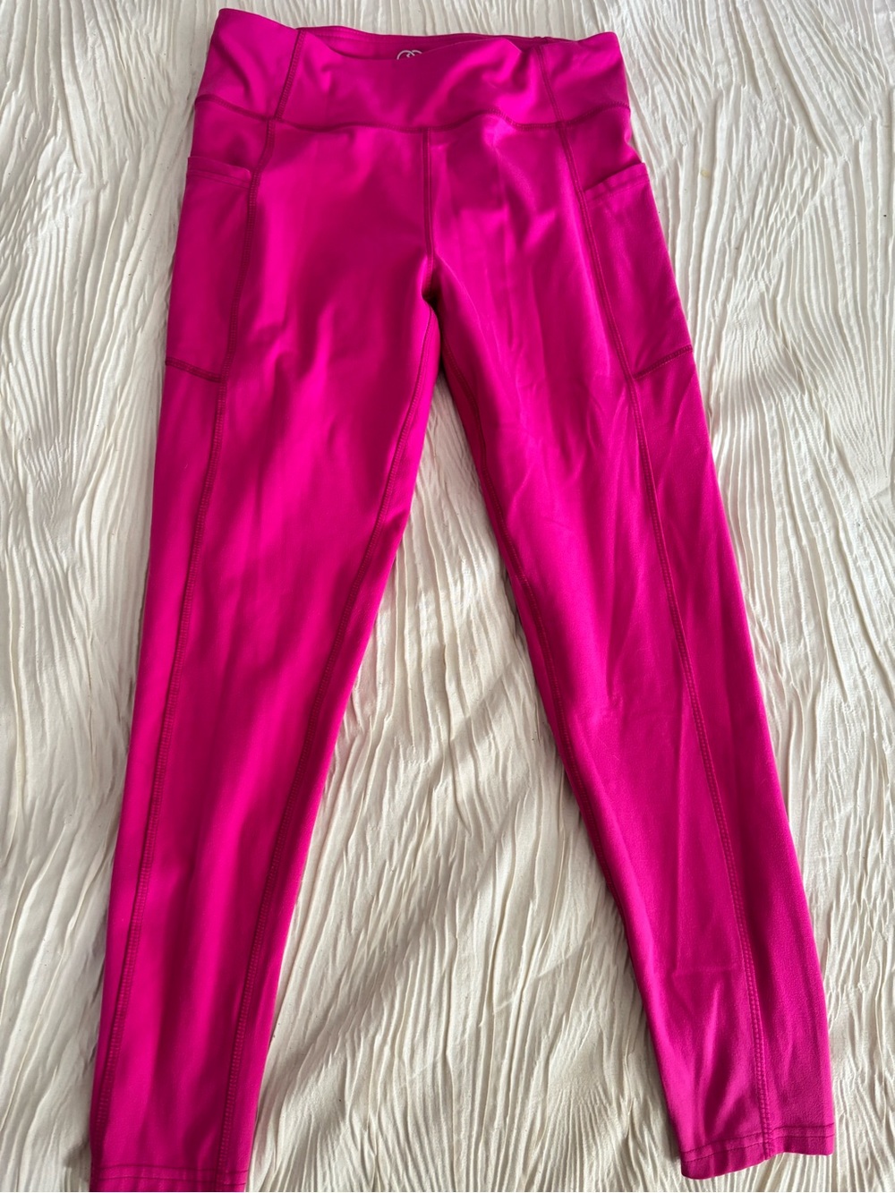 Daisy Fuentes Hot Pink Leggings with Side Pockets